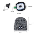 Pikkukuva 2 / 9: Led-otsalampun cap neulottu hattu 3 3 3