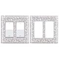 Miniatyrbild 8 av 10: US Standard Switch Panel Sticker Rhinestones Socket Frame 04 04 04