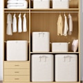 Miniatyrbillede 8 af 10: Quilt Opbevaringspose Tøj Opbevaringspose XL-60X50X70C XL-60X50X70C XL-60x50x70c