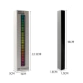 Miniatyrbilde 2 av 10: RGB Nattlampe Musikk Rhythm Light HVIT 16LED 16LED White 16Led-16Led