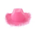 Miniatyrbillede 6 af 10: Cowboyhat Fluffy Feather Boa BLÅ Blue