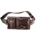 Miniatyrbild 1 av 10: Äkta läder Fanny Pack 03 03 03