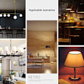 Miniatyrbild 9 av 10: LED Glödlampa Pendellampor 7W 7W 7W
