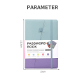 Miniatyrbillede 2 af 10: A5 Password Book Password Keeper Book 05 05 05