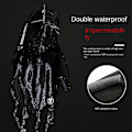 Miniatyrbillede 7 af 10: Vinter taktiske handsker Opvarmede fleecinghandsker SORT XL BLACK XL