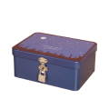 Miniatyrbillede 1 af 8: Blikboks Desktop-opbevaringsboks F F F