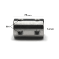 Pikkukuva 2 / 10: Teräksinen jäykkä akselikytkin 4mm-7mm 4MM-7MM