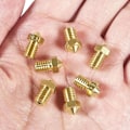 Pikkukuva 5 / 9: 22 kpl 3D-tulostimen ekstruuderin suuttimet messinki 0,2 mm 0,3 mm 0,4 mm 0,5 mm