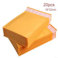 Miniatyrbilde 1 av 10: 20 stk Kraftpapirkonvolutter Bubble Mailer Konvolutter 16X22CM 16x22cm