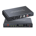 Miniatyrbilde 5 av 10: Digital til Analog Audio Converter Koaksial Toslink Optisk til