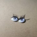 Miniatyrbillede 8 af 10: Dukkeøjne Glasøjne TYPE C TYPE C Type C