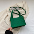 Miniatyrbilde 8 av 10: Messenger Shoulder Shopping Bag Ensfarget Filt Dame Håndveske rose red