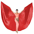 Pikkukuva 1 / 10: Vatsatanssisiivet Isis Wings PUNAINEN EI AUKI EI AUKI Red Not Open-Not Open