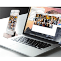 Miniatyrbilde 10 av 10: Lader Dock Dock Stand Holder SØLV FOR ANDROID FOR ANDROID silver For Android-For Android