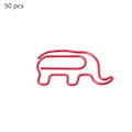 Miniatyrbillede 1 af 10: 50 STK Papirclips Indbindingsklips ELEPHANT ELEPHANT elephant