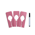 Pikkukuva 1 / 10: 10 kpl Vaatteet Koonjakajat Riippuva Organizer PINK Pink