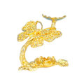 Miniatyrbillede 1 af 10: Butterfly Display Base Holder Krystalkugle Display Stand GULD Gold