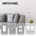 Miniatyrbild 4 av 10: US Standard Switch Panel Sticker Rhinestones Socket Frame 09 09 09