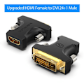 Miniatyrbilde 1 av 8: HDMI-adapter DVI-adapter A A A