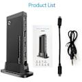 Miniatyrbillede 7 af 10: 13 i 1 Type C HUB USB-C Splitter Dock Station