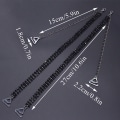 Miniatyrbilde 2 av 9: 1 Par BH Stropp BH Skulderstropper SORT 1,8CM Black 1.8cm