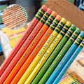 Pikkukuva 7 / 10: 10 kpl Affirmation Set Opiskelijoiden inspiroivat lyijykynät multicolor