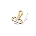 Miniatyrbillede 5 af 10: 4 stk Metal Snap Hook Trækspænder 2 2 2