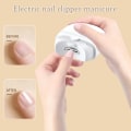 Miniatyrbillede 8 af 10: Elektrisk Negleklipper Neglesaks HVID White