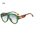 Pikkukuva 1 / 10: Pyöreät aurinkolasit Y2K Shades C6 C6 C6