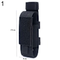 Miniatyrbillede 1 af 10: Tactical Molle Holder Lommelygte Nylonpose 1 1 1