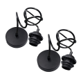 Miniatyrbillede 1 af 8: 2stk E27 Lampeholder Mini Pendelsæt Sort