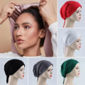 Miniatyrbild 4 av 9: Turbanhatt Cap SVART Black