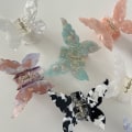 Pikkukuva 9 / 10: Butterfly Hiusklipsit Hiuksiin tartunta VAALEA PINK VAALEA PINK Light Pink
