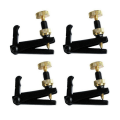 Miniatyrbillede 5 af 9: Violinstreng Fine Tune Juster Tuner 3/4-4/4 SORT Black