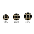 Pikkukuva 2 / 10: Rhinestone Buttons Paidan napit 25MM10PCS 10kpl 25MM10pcs