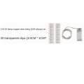 Miniatyrbilde 6 av 7: Clip Light String Light String String Light