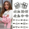 Miniatyrbild 5 av 10: Cardigan Clip Sjal Brosch STYLE 2 STYLE 2 Style 2