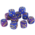 Miniatyrbillede 1 af 10: 10 stk. DND Terninger Polyhedriske Terninger STYLE 6 STYLE 6 Style 6