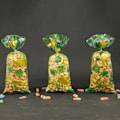 Miniatyrbillede 6 af 10: 50/100 STK slikposer med bindebånd 100 STK 100 STK 100PCS