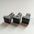 Miniatyrbild 2 av 10: Digitaalinen Voltmeter Volt Voltage Tester Meter PUNAINEN Red