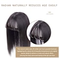 Pikkukuva 3 / 10: Liuhai Hair Patch Reissue Block VAALEANRUSKEA 35cm 35cm light brown 35CM-35CM
