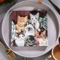 Miniatyrbild 5 av 5: Kattpappersservett servettpapper festpappersmjukpapper 100Pcs