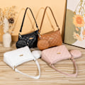 Miniatyrbillede 4 af 10: Taske med Pouch Underarm Taske SORT black