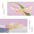 Pikkukuva 7 / 10: Butterfly Bookmark Metal Book Mark 04 04 04