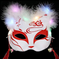 Miniatyrbilde 2 av 10: LED Mask Foxes Mask TYPE C TYPE C Type C