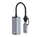 Pikkukuva 5 / 10: Ethernet-sovitin USB Type-C -verkkokortti 100 MBPS 100 MBPS 100Mbps