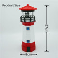 Miniatyrbillede 2 af 10: Lighthouse Solar Powered SORT Black