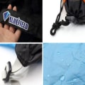 Miniatyrbillede 10 af 10: Camping sportstaske Mesh opbevaringstaske BLÅ L Blue L