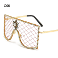 Pikkukuva 1 / 10: Rhinestone Mesh lasit Y2K aurinkolasit C06 C06 C06