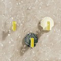 Miniatyrbillede 6 af 7: Shell Sticky Hook Hangers 01 01 01